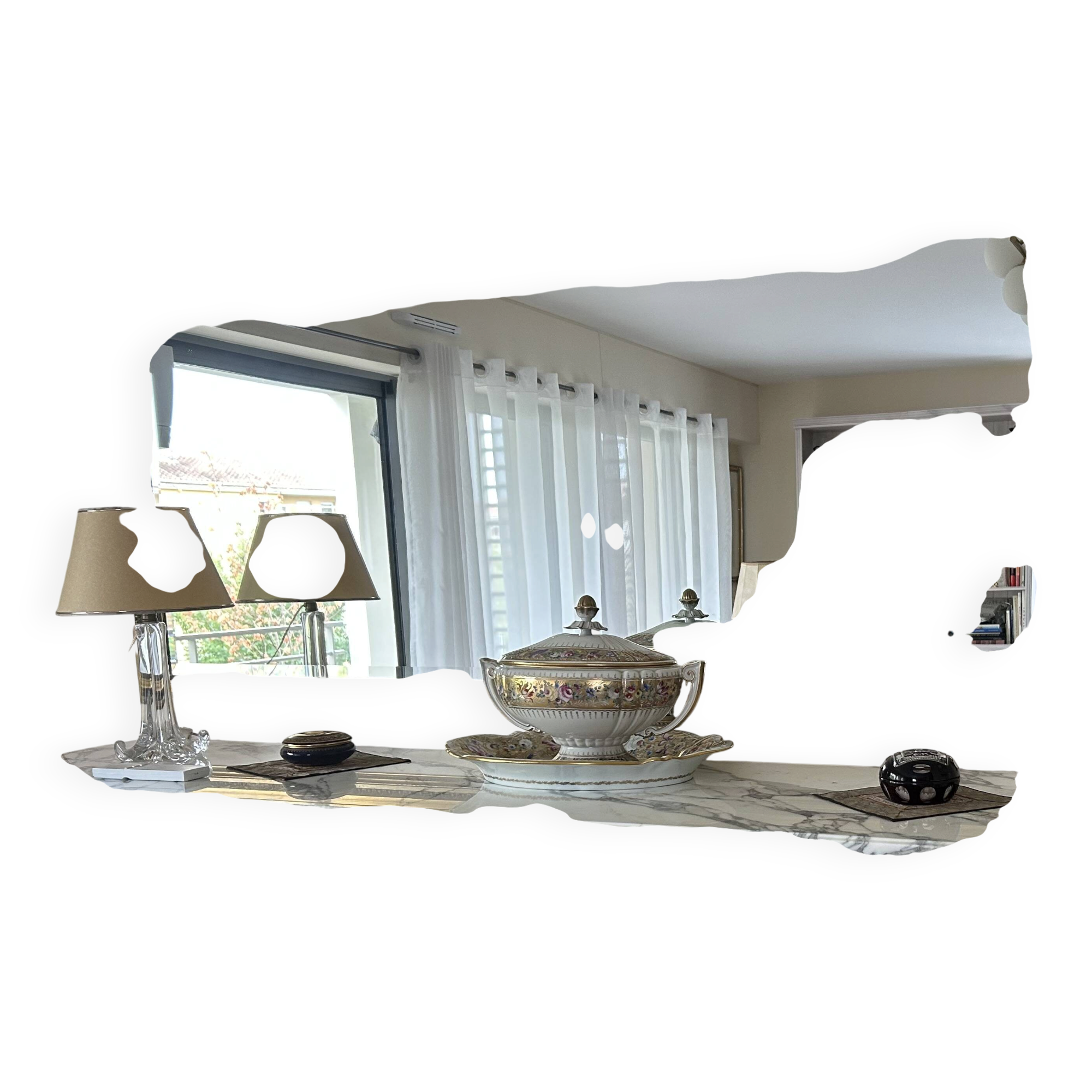 Grand bevelled mirror