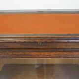 Antique Display Cabinet / Lectern / Showcase Cabinet Made of Oak with Glass