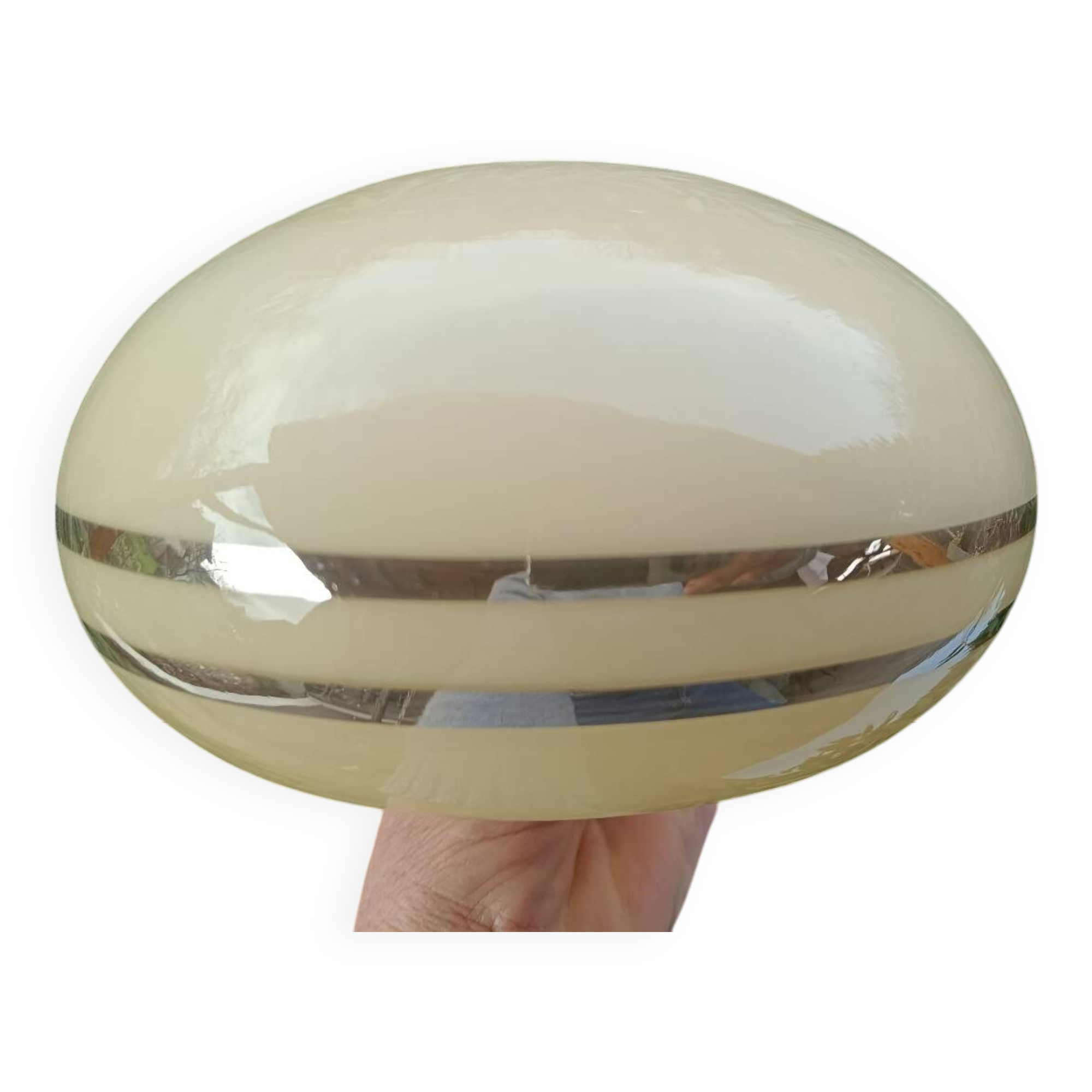 Suspension en opaline