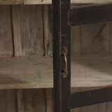 Black window cabinet