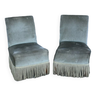 Pair of low chairs