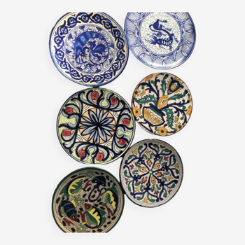 Set of decorative wall plates