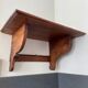 Antique wall shelf
