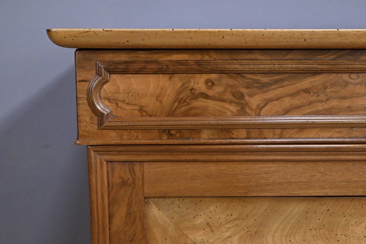 Walnut buffet sideboard, Louis-Philippe style – 1900