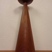Large Teak Candleholder from Anri Form, Italy, 1960s