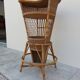 1950 vintage rattan cocktail bar