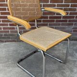 Cesca chair B64 with armrests by Marcel Breuer Design