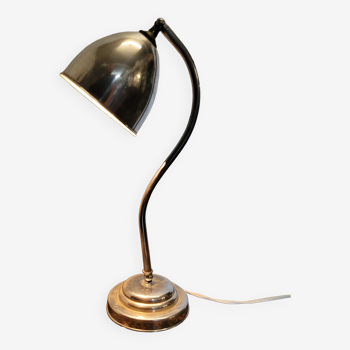 Table lamp chromed metal of the 50s