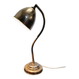 Table lamp chromed metal of the 50s