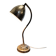Table lamp chromed metal of the 50s