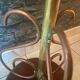 Very beautiful vintage plant stand lamp