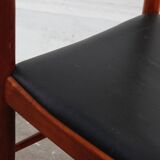 4er Set Teak Stühle von Vestervig Eriksen danish design Vintage