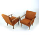 Pair Of Mid Century Modern Armchairs By Tatra Czechoslovakia, 1960s