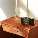 Assise vintage - ancien meuble de téléphone - chippy seats