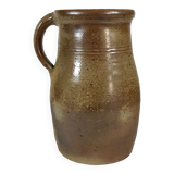 Turned sandstone pitcher