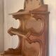 Elegant French Wall Shelf Saint-Hubert – Carved Walnut, Late 11th Century
