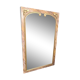 Mirror wood faux marble, 134x80 mercury glass