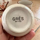 Sandstone tea set - made in Korea