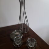 Metal candle holders