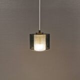 Lampe suspendue suédoise de la verrerie Orrefors