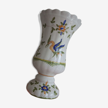 Vase Les Faienceries du Matet style Moustiers