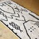 Azilal Moroccan Berber rug 250 x 146 cm New