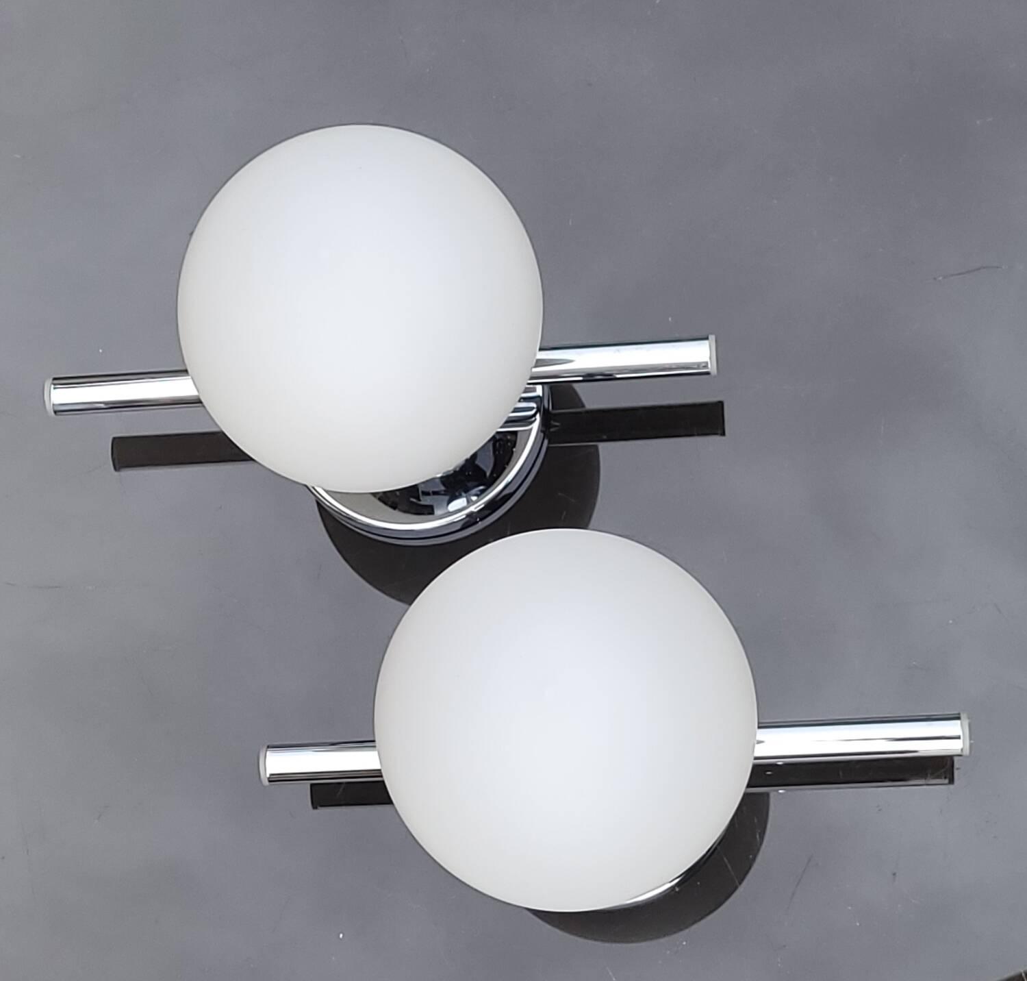 Vintage Chrome Wall Lamp