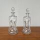 Bouteilles Vintage Danoises Kluk Kluk en Verre de Holmegaard, Années 1970, Lot de 2