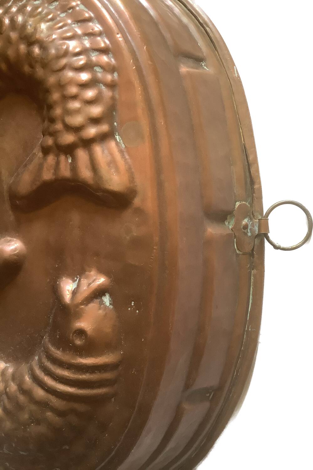 Old large copper mold
