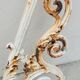 Hunting wheels gate jib bourgeois house in cast iron 19th