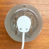 Vintage glass table lamps from Peill & Putzler, set of 2.