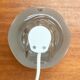 Lampes de table vintage en verre allemand de Peill & Putzler, lot de 2
