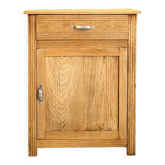 1-door oak sideboard from the 1950s