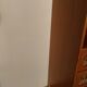 Vintage rattan wardrobe