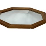 Vintage 70s Pine Mirror Swedish Design