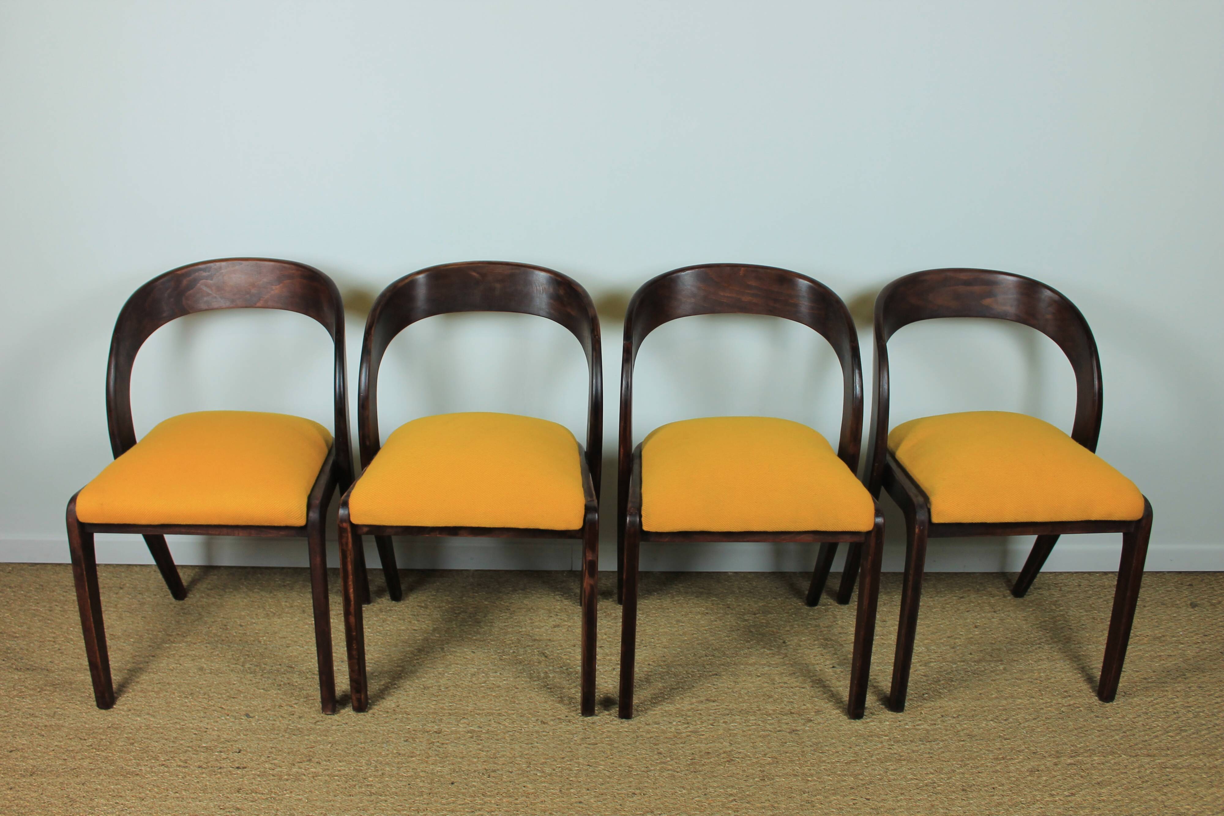 Set of 4 chairs Baumann Gondola