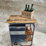 Industrial trolley workbench Citroen chest of drawers