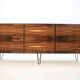 Exceptional sideboard Danish credenza 60s rosewood