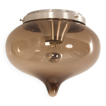 Lampe de plafond 'drop' de dijkstra, années 1970 | 30 cm