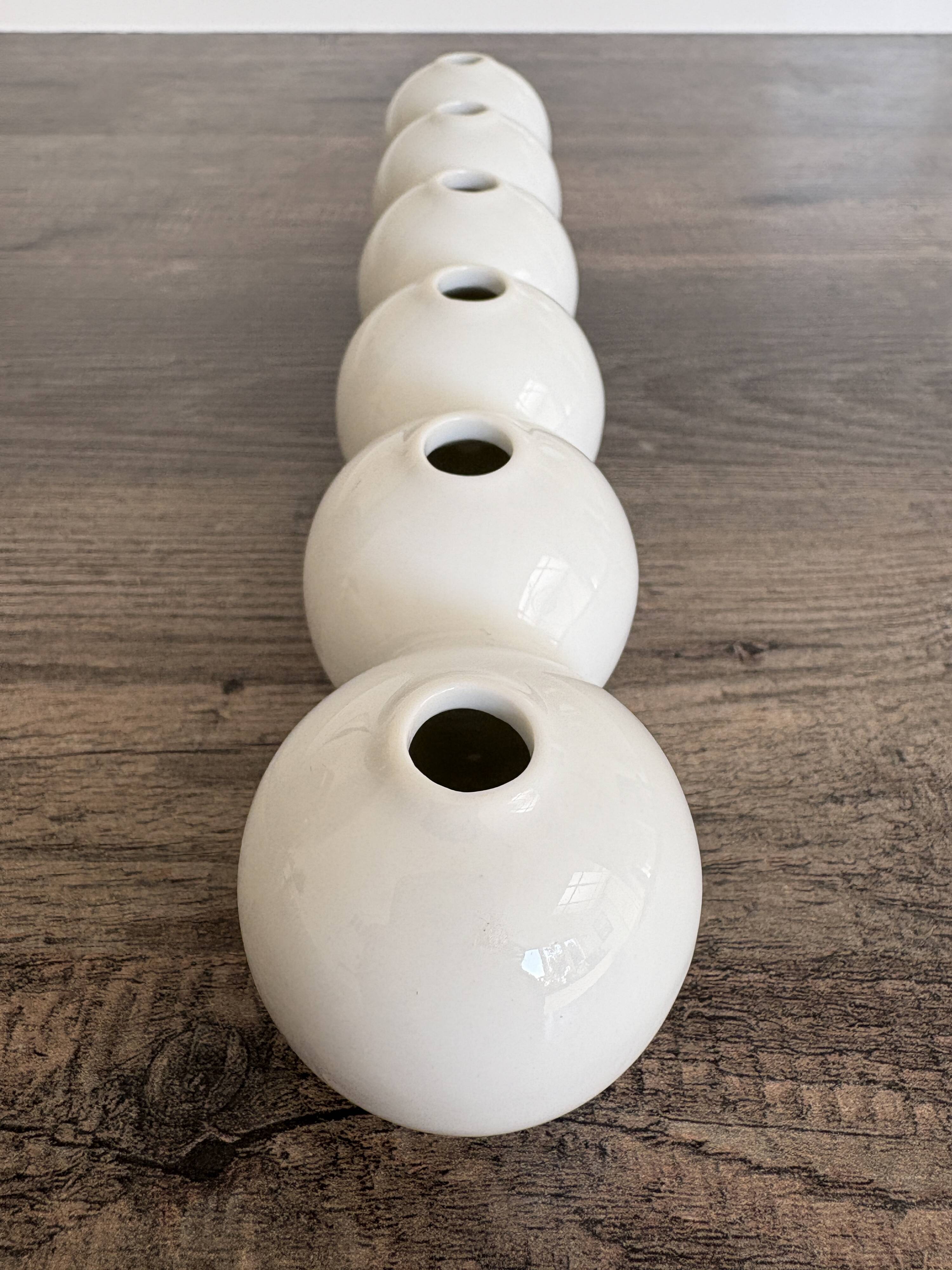 Serax designer vase in white earthenware