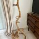 Plant stand and rattan magazine holder