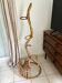 Plant stand and rattan magazine holder
