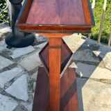 Small Mahogany Empty Pocket Coffee Table, 19th Century