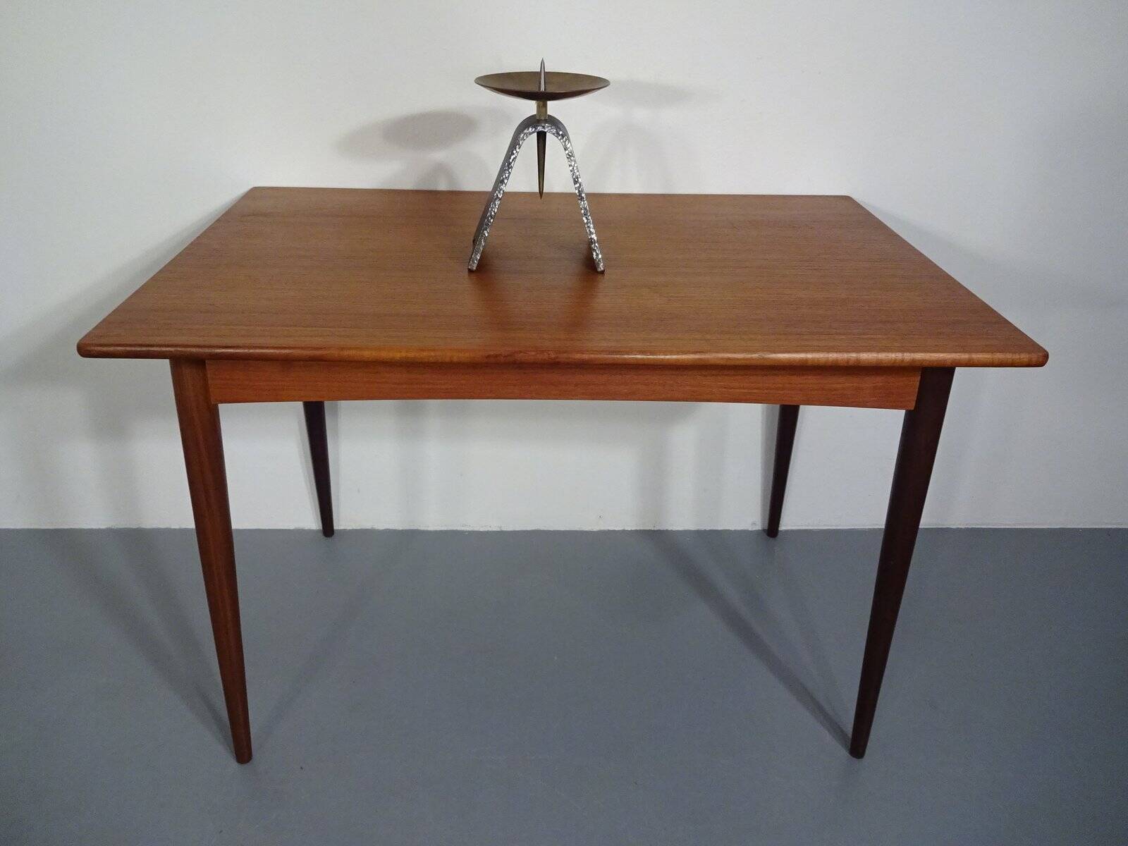 Brutalist Iron and Brass Candleholder, 1960s