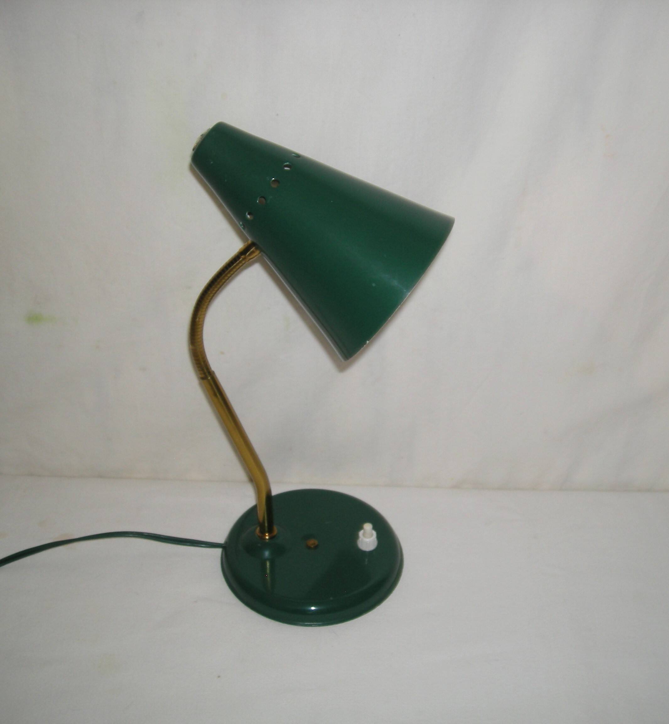 1950s conical lamp