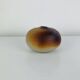 Vintage stoneware round vase