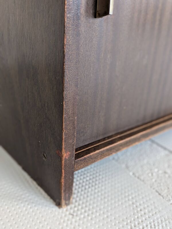 Bibliothèque , vitrine vintage