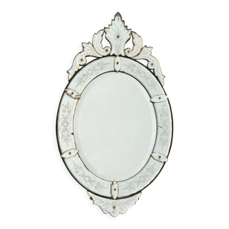 Oval mirror