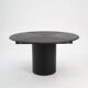 Table ronde/carrée en chêne noir