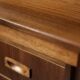 Vintage Scandinavian modern teak desk from the 1960s with drawers.